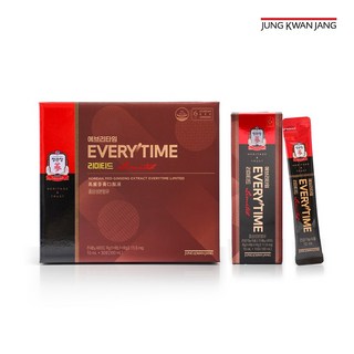 홍삼정 에브리타임리미티드 10ml*30포 (30일분), 1개, 30회분