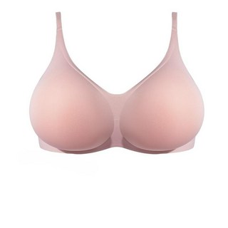가짜 가슴 브라 실리콘 보형물 패드 인조 가슴 유방 확장브라