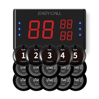 이지콜 무선 호출벨 세트 EY-2003 + 블랙
