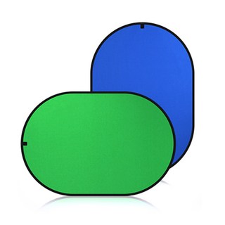 크로마키 촬영용 원터치 배경판 1m x 1.5m 그린 블루 양면 면소재 유튜브 방송 홈스튜디오, 1개, AC503MG