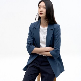 [지센] 린넨혼방 테일러드 슬림 자켓 LFJKN401_TE