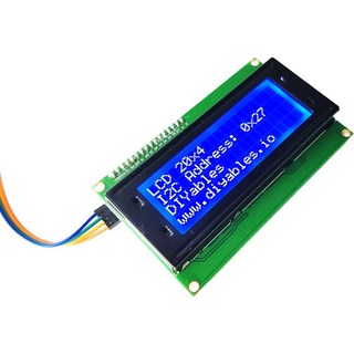 아두이노 ESP32 ESP8266 라즈베리 파이용 LCD 20x4 디스플레이 I2C 인터페이스 LCD 20x4 Display I2C Interface, 1개