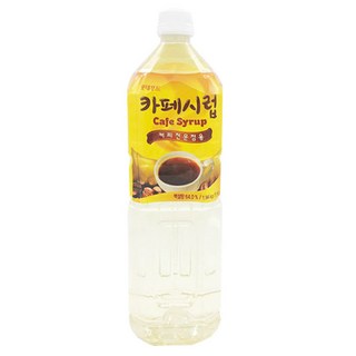 롯데 카페시럽 1.5L, 1개