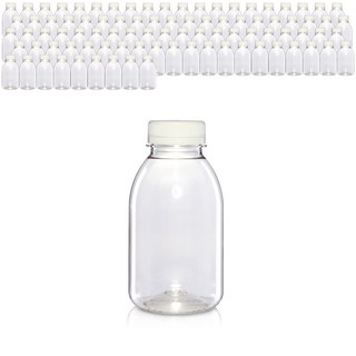 경진기업 페트병 쥬스270ml 35파이 90개 마개 2종택1, 흰색