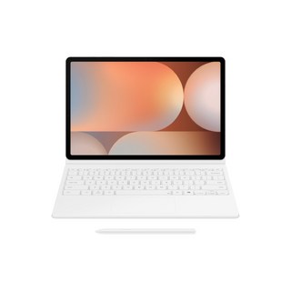 [삼성전자] 갤럭시탭 S10 플러스 AI 키보드 북커버 [EF-DX825] [화이트][S9플러스 S9FE플러스 호환 가능]