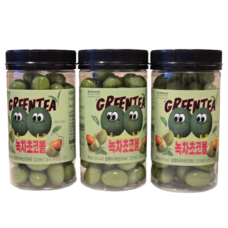 노브랜드 녹차 초코볼, 380g, 3개