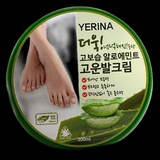 발관리 풋케어 고보습 알로에민트 고운발 크림 300ml 93000EA