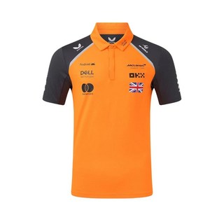 Castore McLaren F1 아동용 2025 Lando Norris Drivers 폴로 셔츠 가을 영광 / 팬텀 S