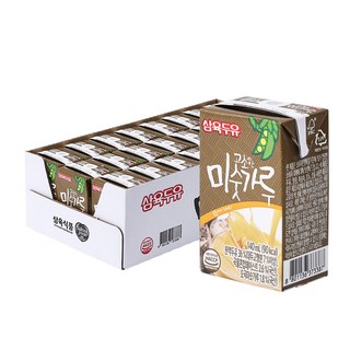 삼육두유 고소한 미숫가루 두유, 24개, 140ml