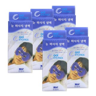 엠디프라임 MDP 눈쿨팩 눈마사지 냉팩 아이스안대 아이마스크 냉찜질팩 수면안대 냉팩 부은눈 안구건조증 눈피로감소, 5개입, 1세트