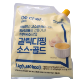 동원홈푸드 비셰프 갈릭디핑소스 골드, 1kg, 3개