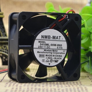 오리지널 6025 인버터 냉각 팬 2410ML-05W-B60 DC 24V 0.17A 6cm, 한개옵션0, 1개