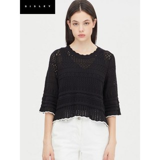 시슬리 스카시 스칼럽 니트 SAKP33431
