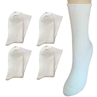 YMSOCKS 여성용 발이 따뜻한 겨울 울양말 4켤레