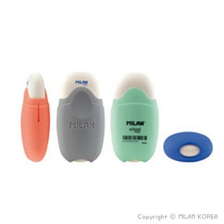 밀란 스쿨 1012 지우개, 1개, 회색
