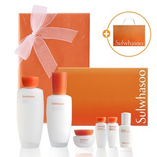 설화수 기획세트 리본 고급 선물 포장+쇼핑백 설날 예단 명절 자음생크림 자음2종 자음생 2종 본윤 윤조 아이크림 탄력크림 1개 설화수 자음 2종 상품 이미지
