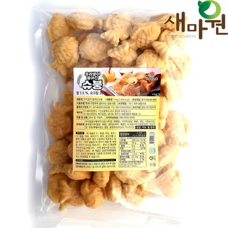 새마원 반쿡 우리쌀 미니붕어빵 (슈크림), 1개, 1kg