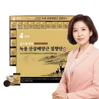 김소형원방 녹용 산삼 배양근 침향단 + 쇼핑백, 3.75g, 60개