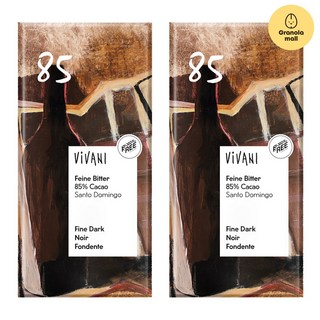 비바니 유기농 다크 85% 초콜릿 100g, 6개