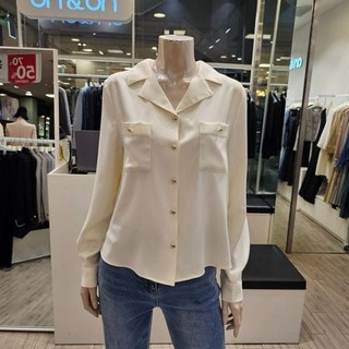 온앤온 카라넥 쉬폰 블라우스 NJW4MB338P359689959