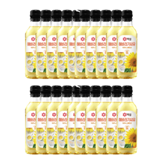 백설 해바라기유, 500ml, 20개