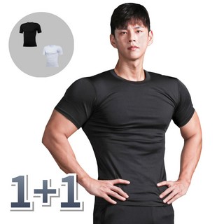[1+1] SupplyPro 남자 기능성 반팔 언더레이어