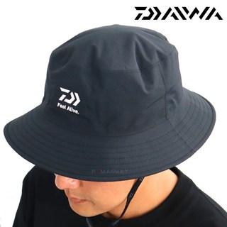 다이와 DC-3025 레인맥스 버킷햇 벙거지 모자, 블랙 King (~62cm)