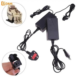 전동 안락 의자용 변압기 전원 공급 장치 푸시 로드 소파용 코드 29V 2A AC/DC 2PIN 어댑터, 1. EU, 01 EU, 1개