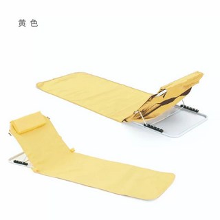 썬베드 접이식 캠핑 낚시 해변 바다 여름 썬팅, 옐로우(홑겹 옥스퍼드), 1개 테르메덴 썬베드 접이식 캠핑 낚시 해변 바다 여름 썬팅, 옐로우(홑겹 옥스퍼드), 1개 테르메덴