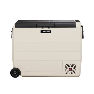 카투어 ET 크림 휴대용 캠핑 차량용 냉장고 이동식 냉동고 12V 24V 220V, 60L