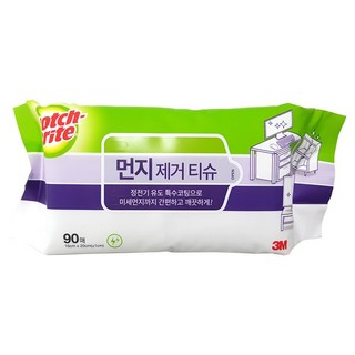 3M 먼지 제거 티슈 90매
