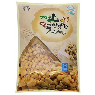 지리산 굳지않는 빙수인절미 빙수떡 2키로 콩알사이즈, 2kg, 1개