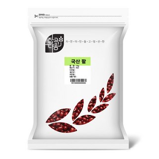 잡곡다움 국산 팥 적두 1개 1kg 상품 이미지
