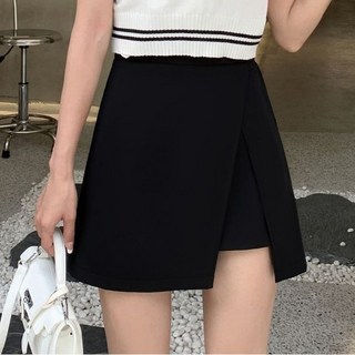 미시맵시 여성 여름 하이웨스트 치마 바지 A라인 미니 스커트