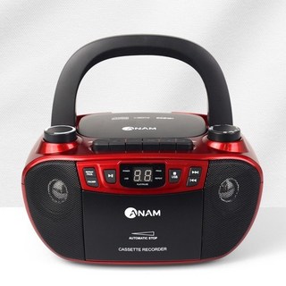 아남 CD 라디오 카세트 A-90 CD플레이어 FM AM 라디오 레트로 카세트
