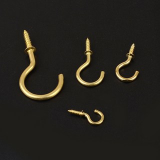 [FullyJully Shop] 스크류 후크 고리 천장 벽 모기장 침대 캐노피 걸이 아기 모빌 물음표 나사 도어 부착, 1개