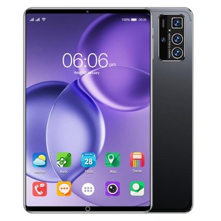 2024 오리지널 태블릿 패드 프로 5G 와이파이 울트라 스마트폰 안드로이드 12 고해상도 인치 지문 잠금, 03 16GB 1TB, 02 Black