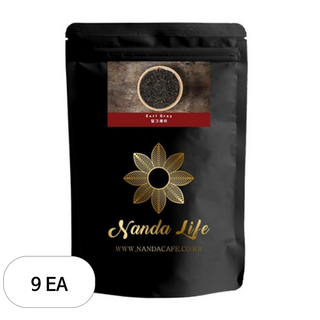 난다라이프 얼그레이티 티백, 100g, 100개입, 9개, 1g