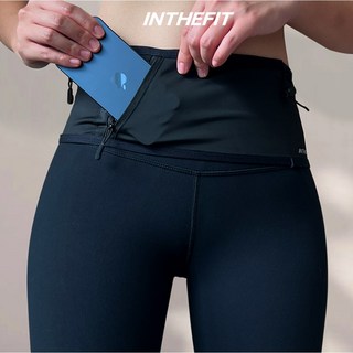 인더핏 러닝벨트 플립벨트 런닝가방 허리밴드 마라톤 힙색 허리가방 런닝벨트, 1개