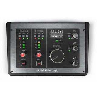 솔리드 스테이트 로직 SSL2+ Mk2 USB 오디오 인터페이스