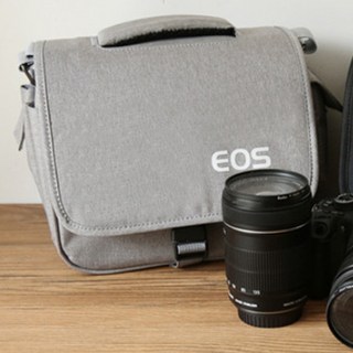 감성스터프 EOS 캐논 DSLR 기본 스트랩 카메라가방, 1개, 라이트그레이/소