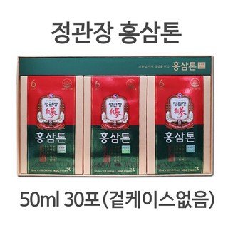 정관장 홍삼톤 (총1500ml) 15일분량 30포 겉케이스없음, 30개, 50ml