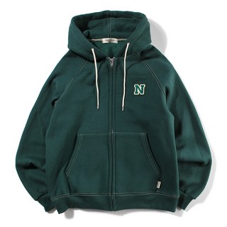노르딕아일랜드 N로고 후드집업 (기모X) 널디