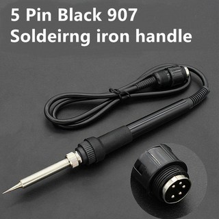 공구 5pin 핫 솔더링 스테이션 인두 핸들 24V HAKKO 907 ESD 936 937 928 926, 5핀, 1개
