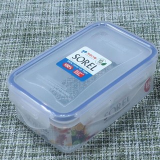 밀폐 0.5L 용기 냉장고 직사각 보관통 정리 반찬통 4170EA 1(EA)