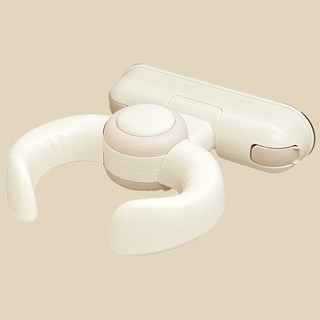 코넘 휴대용 샤워 목욕 핸들 아기비데, 크림, 1개