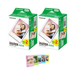 후지필름 인스탁스 미니필름(40장)+포토액자5색/즉석카메라 필름 1개 상품 이미지
