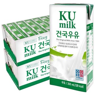 서울우유 멸균저지방 사용 모습