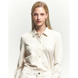 24FW [BEST]피케 셔츠 크림 HSSH4C718CR