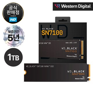 WD BLACK SN7100 M.2 NVMe SSD, 1TB